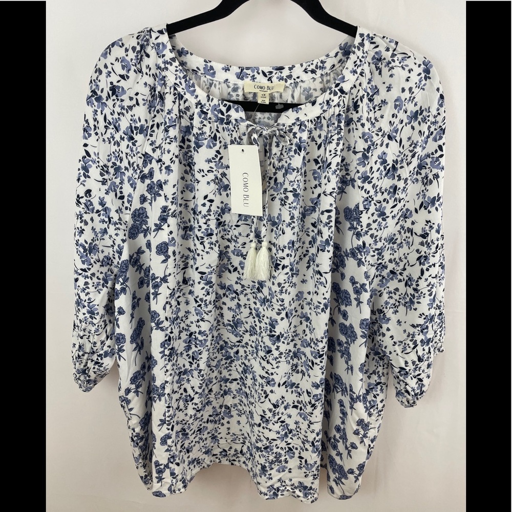 Como Blu Women’s Blouse Size 1x